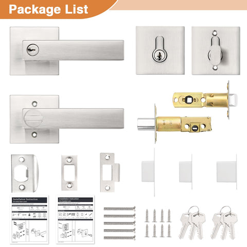 Probrico easy-install phillips-screwdriver setup saves installation time.