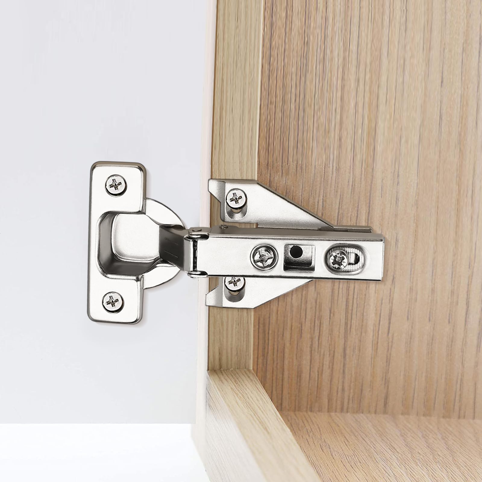 Eight Probrico hinges in 8-pack for multiple cabinet updates