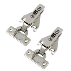 Probrico concealed hinge in brushed satin nickel for face-frame cabinets with smooth operation