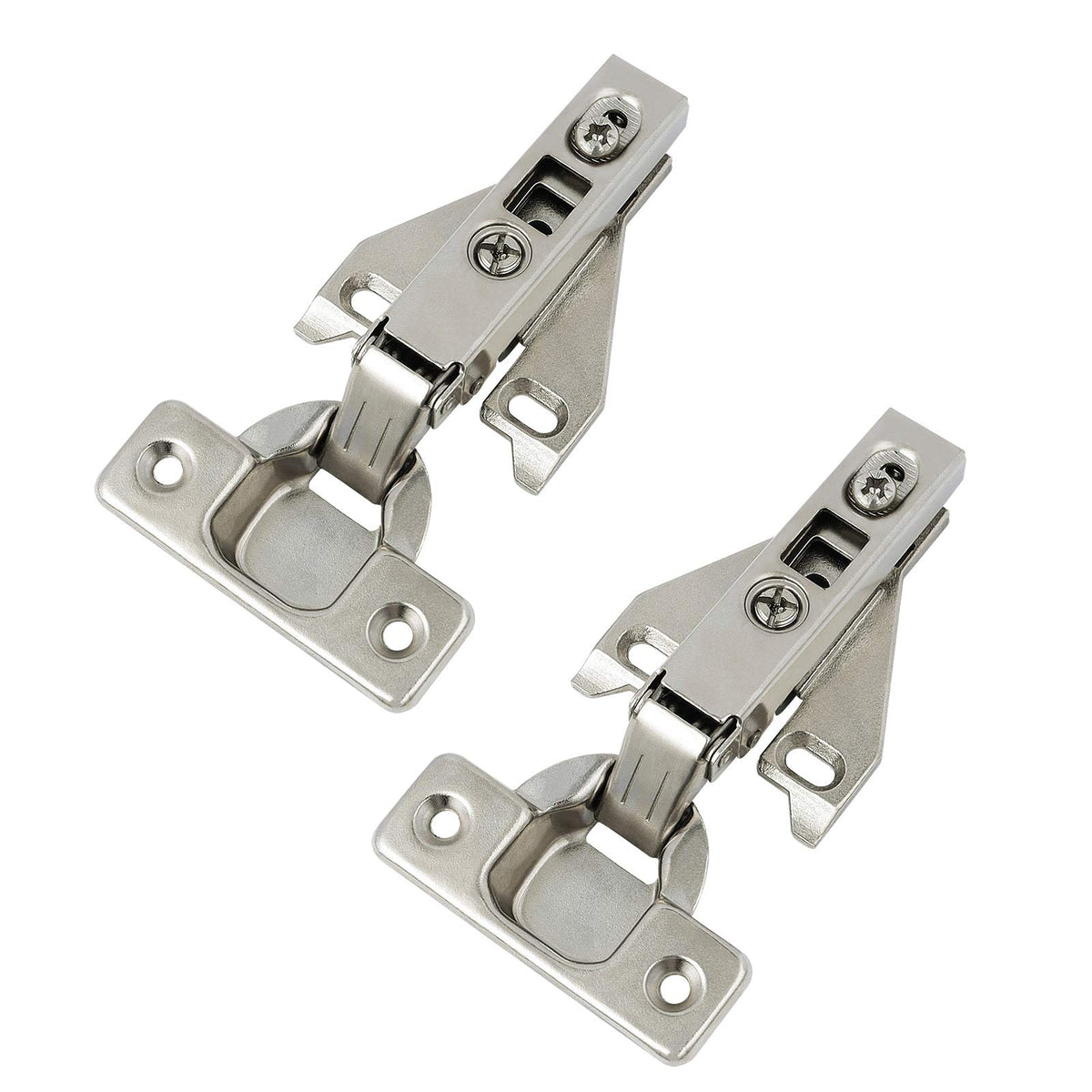 Probrico concealed hinge in brushed satin nickel for face-frame cabinets with smooth operation