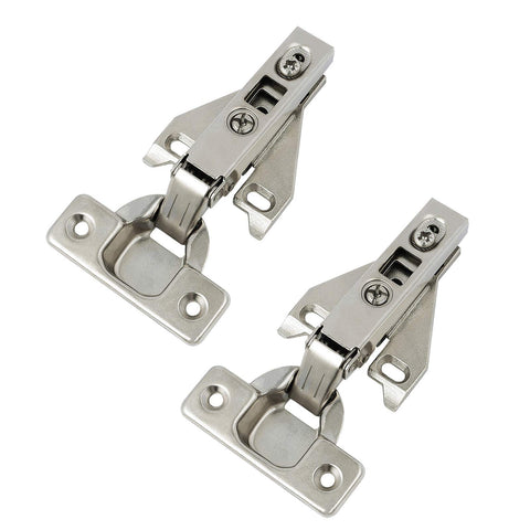 Probrico concealed hinge in brushed satin nickel for face-frame cabinets with smooth operation
