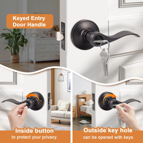 Probrico oil-bronze close-up reveals rust-resistant coating and durable zinc alloy