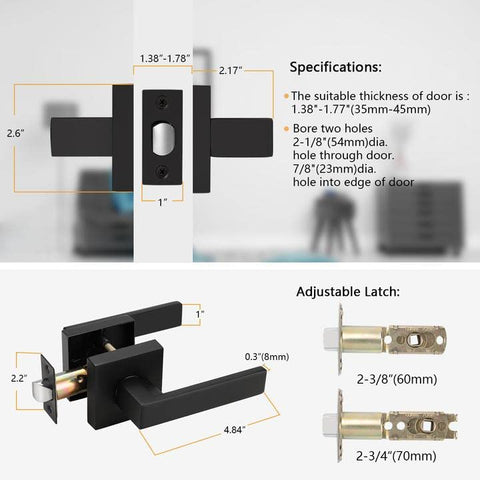 Probrico lever length 123 mm presentation demonstrates comfortable grip