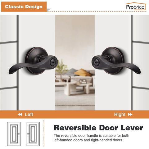 Probrico durable zinc alloy construction resists wear and corrosion.