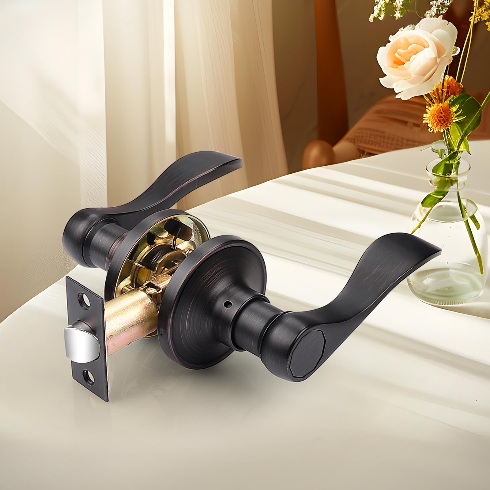 Probrico oil rubbed bronze lever with durable, elegant finish