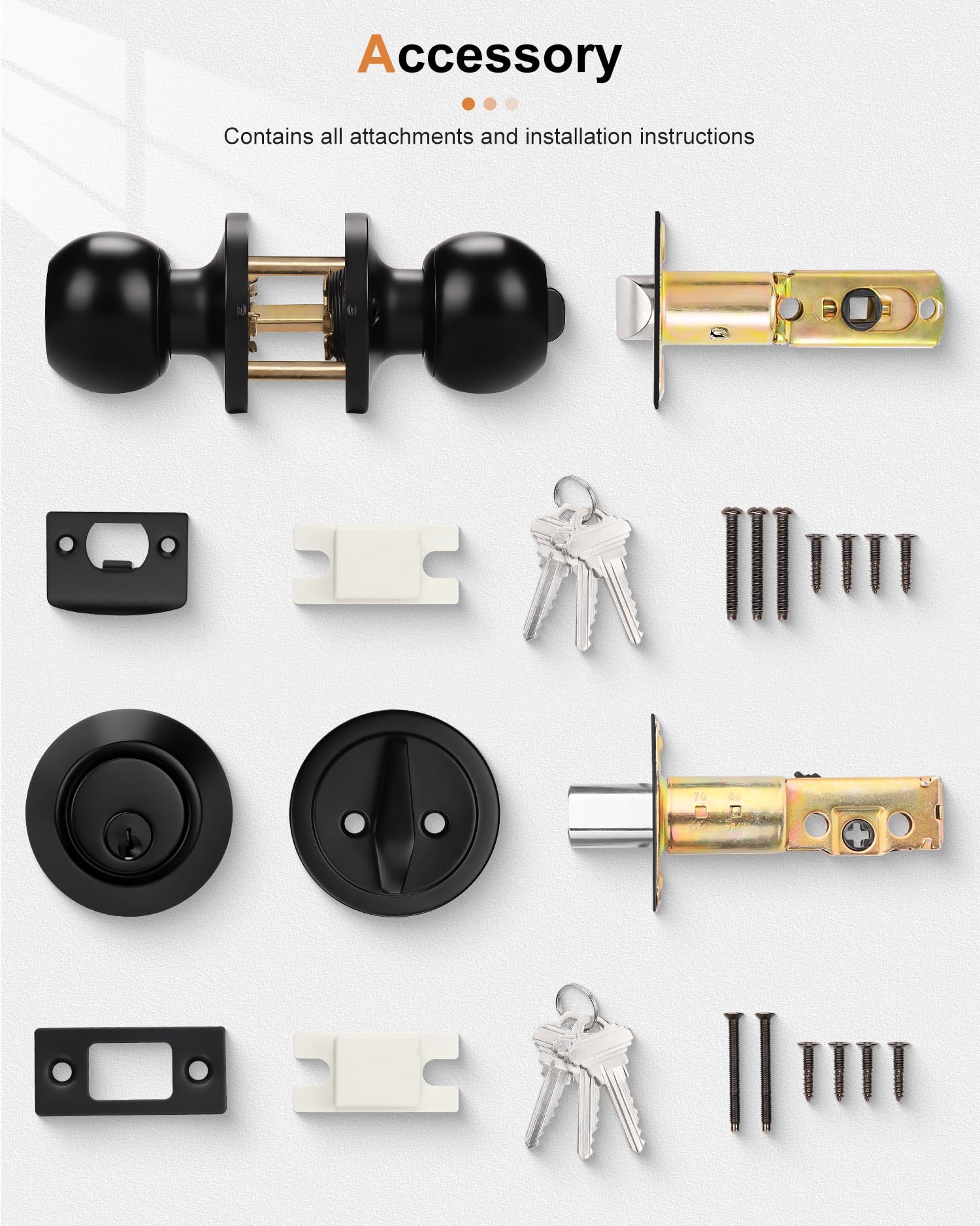 Probrico packaging includes a 3-pack set for multi-door projects.