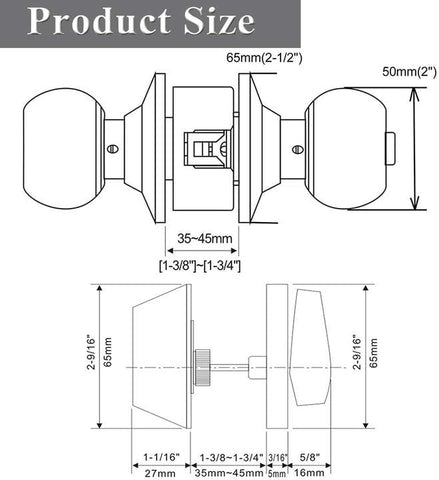 Probrico hardware matching traditional and modern decor styles