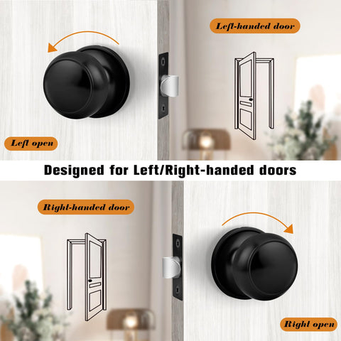 Probrico universal handing works on both right and left doors—for versatile mounting.
