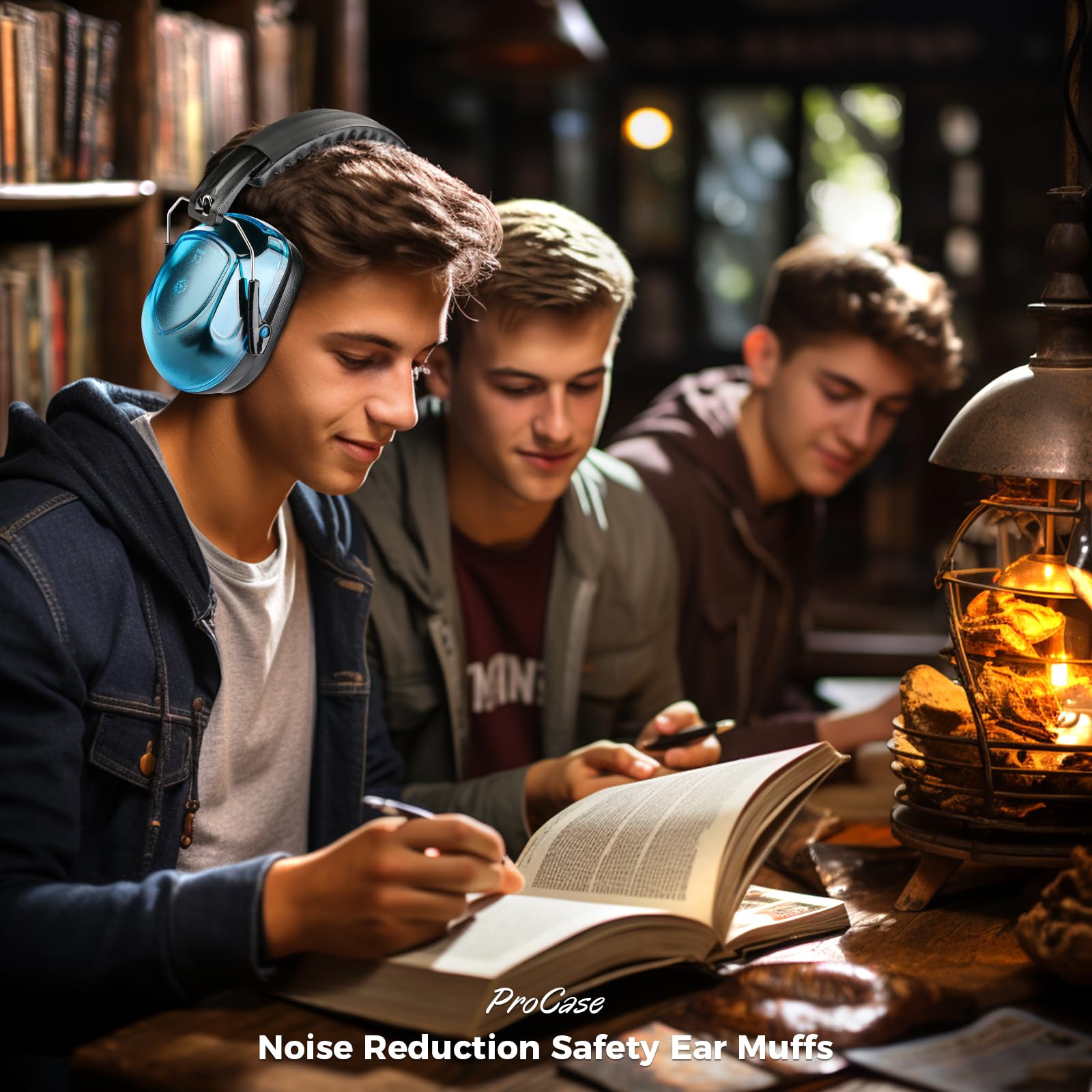 ProCase ABS-shell ear muffs combine durability with quiet operation