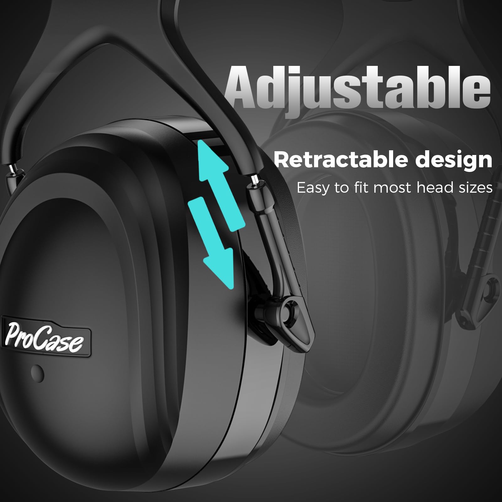 ProCase durable shell resists impacts in tough work settings.