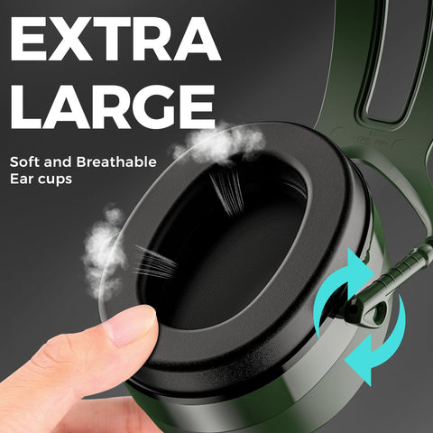 ProCase SNR37dB noise-dampening foam offers reduced ambient sounds.