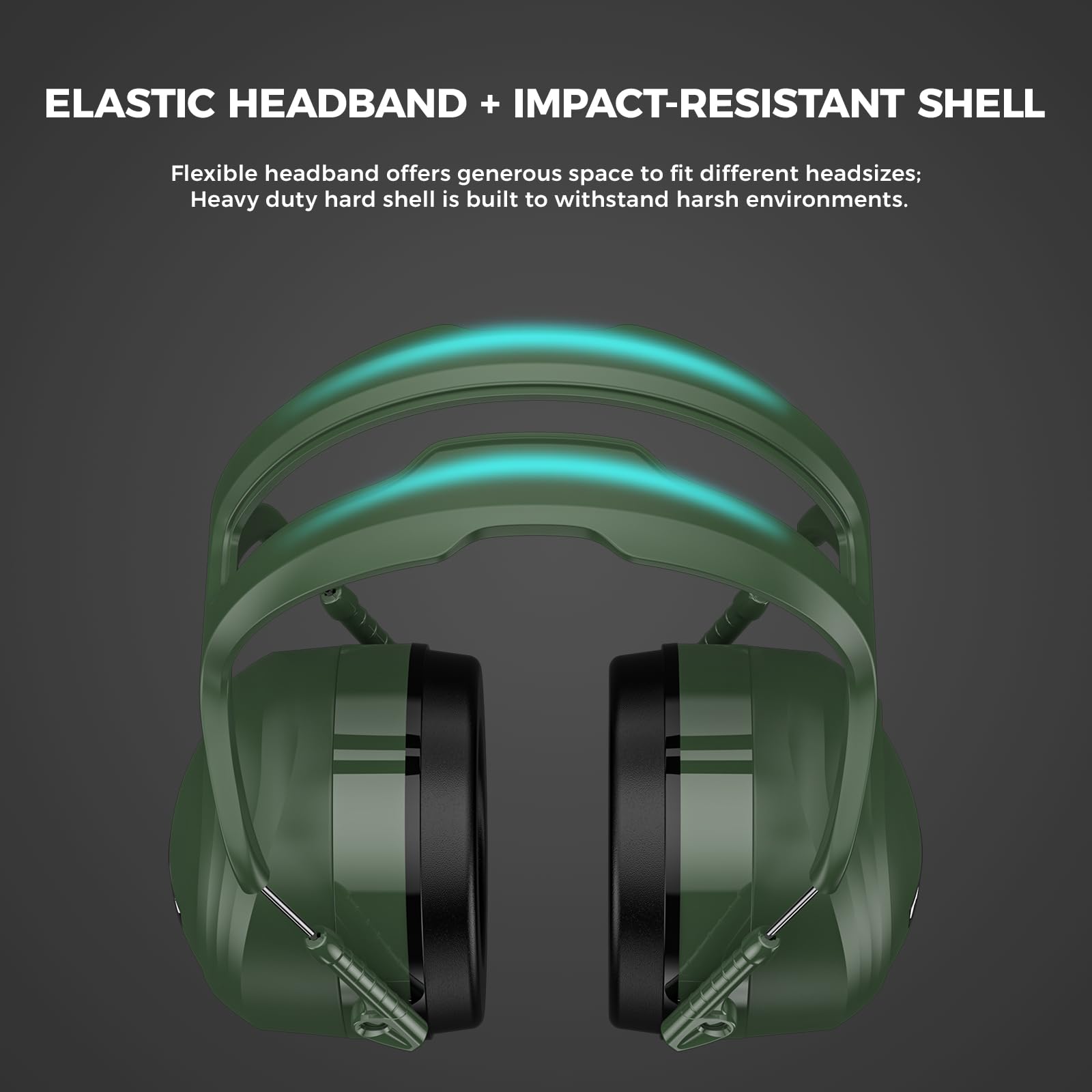 ProCase retractable headband fits different head sizes for a secure fit.