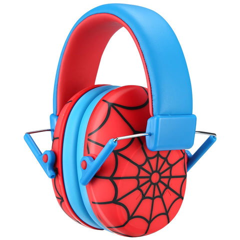 ProCase kids headphones with Monster Jam truck design for sensory-friendly use.