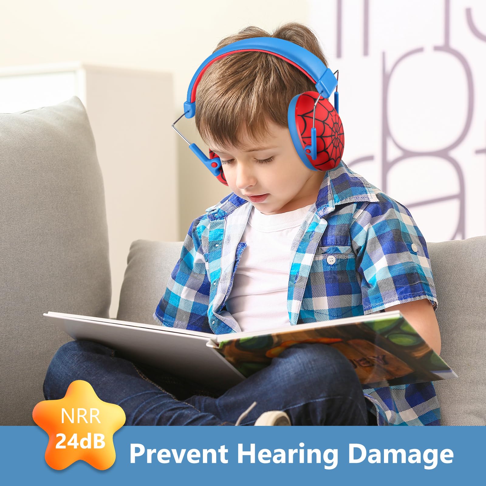 NRR 24dB certification cited for effective noise reduction.