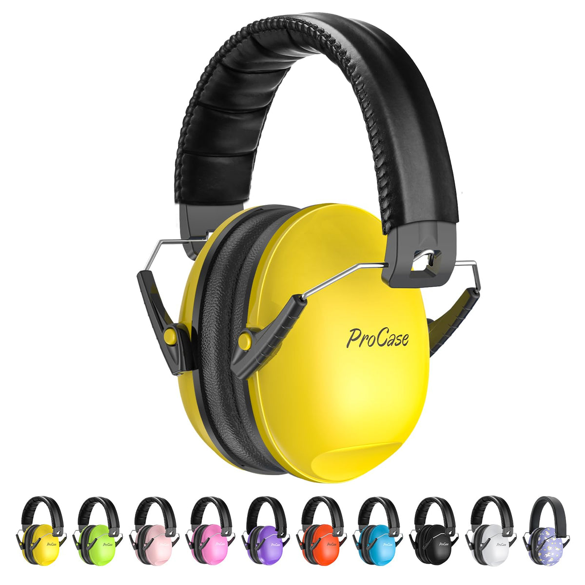 ProCase kids ear muffs at monster jam with 27 dB noise reduction