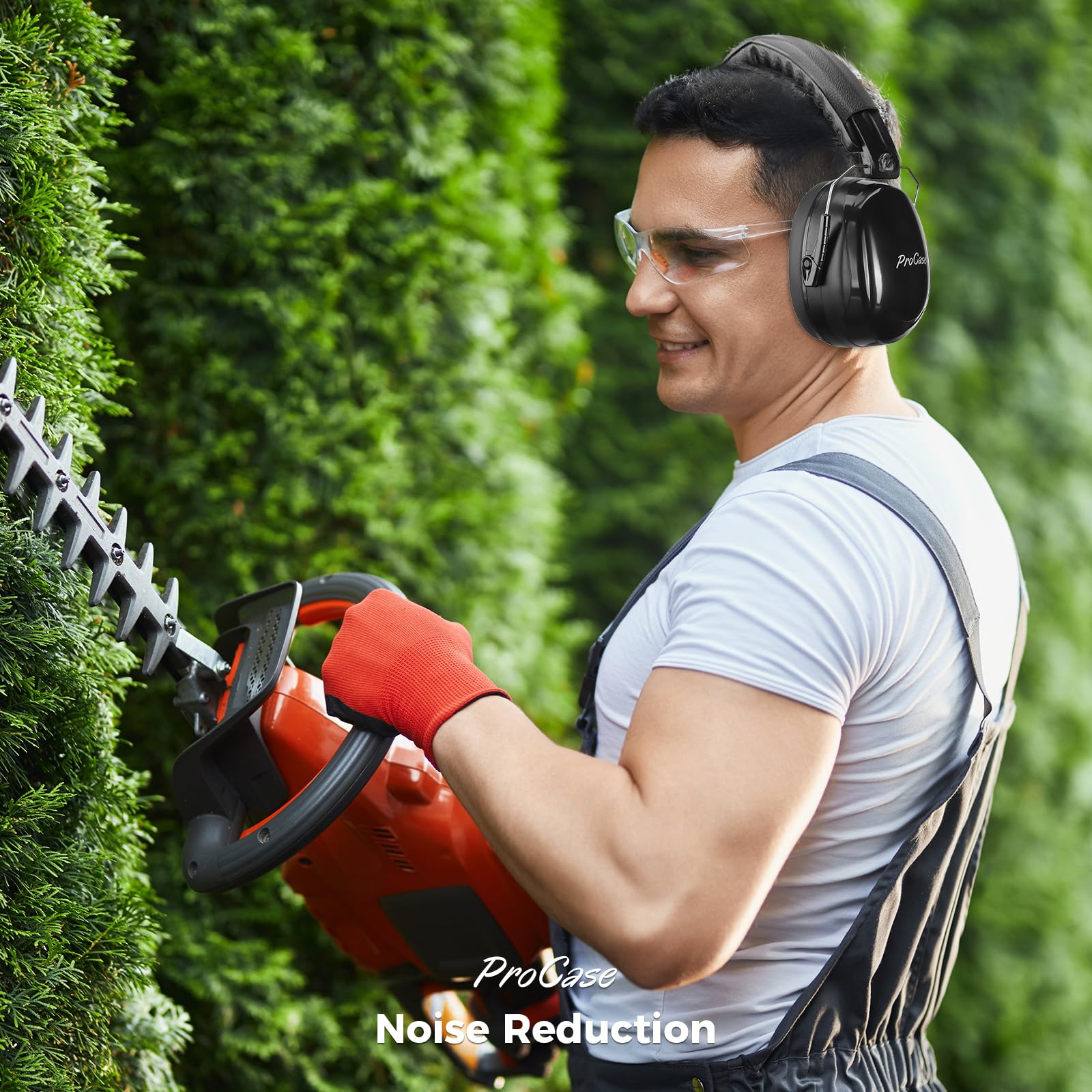 ProCase NRR 32dB soft foam padding supports long-wear comfort.