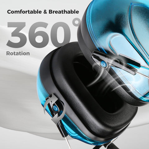 ProCase soft padded headband reduces pressure for longer wear