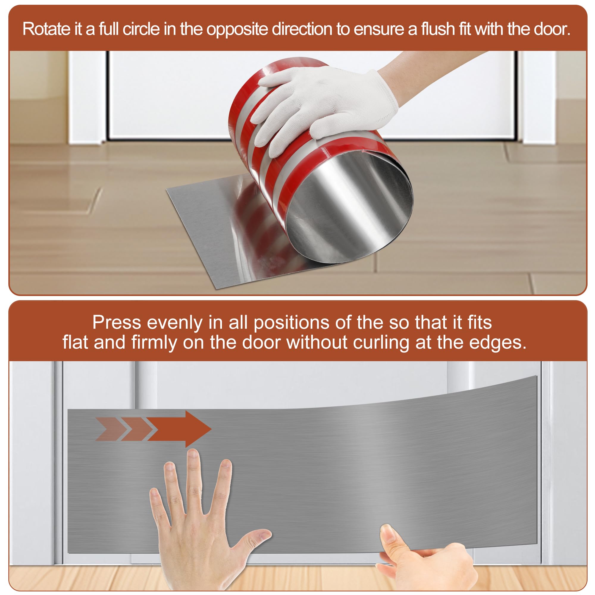 Profasion adhesive strip demonstrates strong, long-lasting attachment for interior and exterior doors.