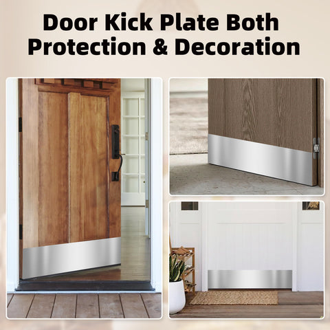 Profasion anti-scratch design shields the door from daily bumps.