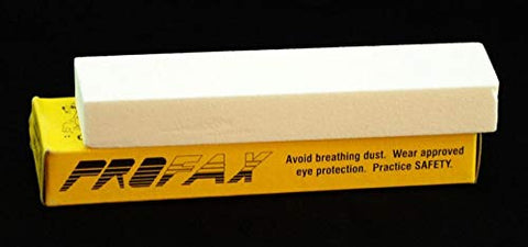 Profax brush seater stone used to seat brushes and clean commutators for smoother operation.
