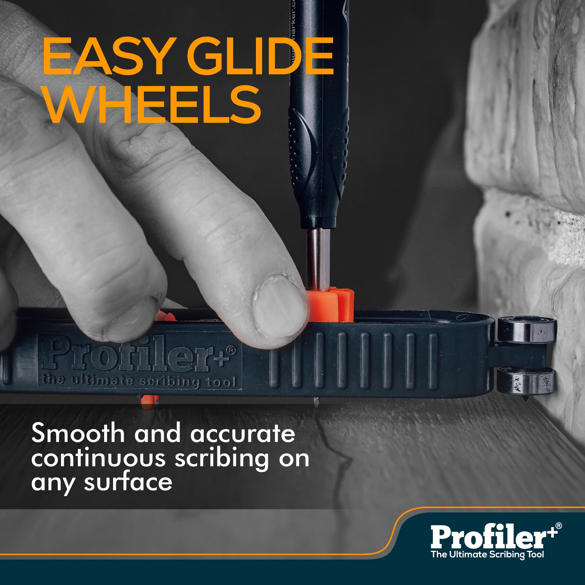 Profiler+ compact design supports quick tasks with smooth glide