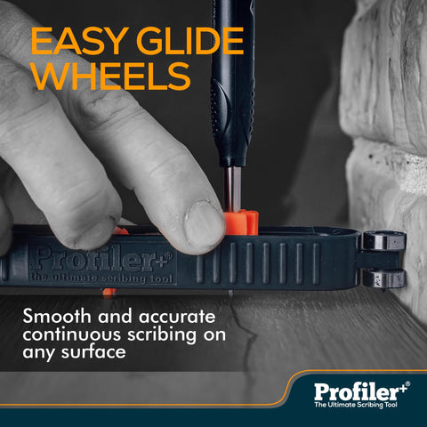 Profiler+ compact design supports quick tasks with smooth glide