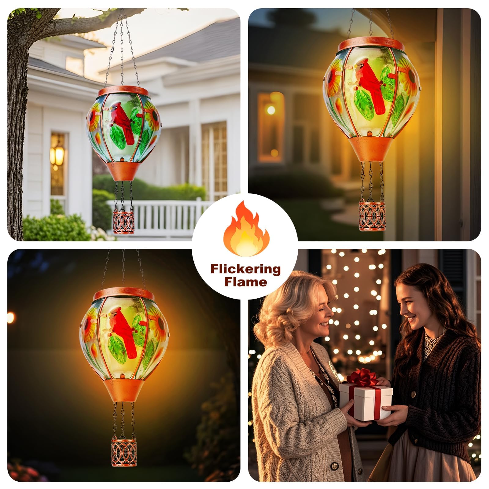 Profinella solar lantern auto off at dawn conserves energy