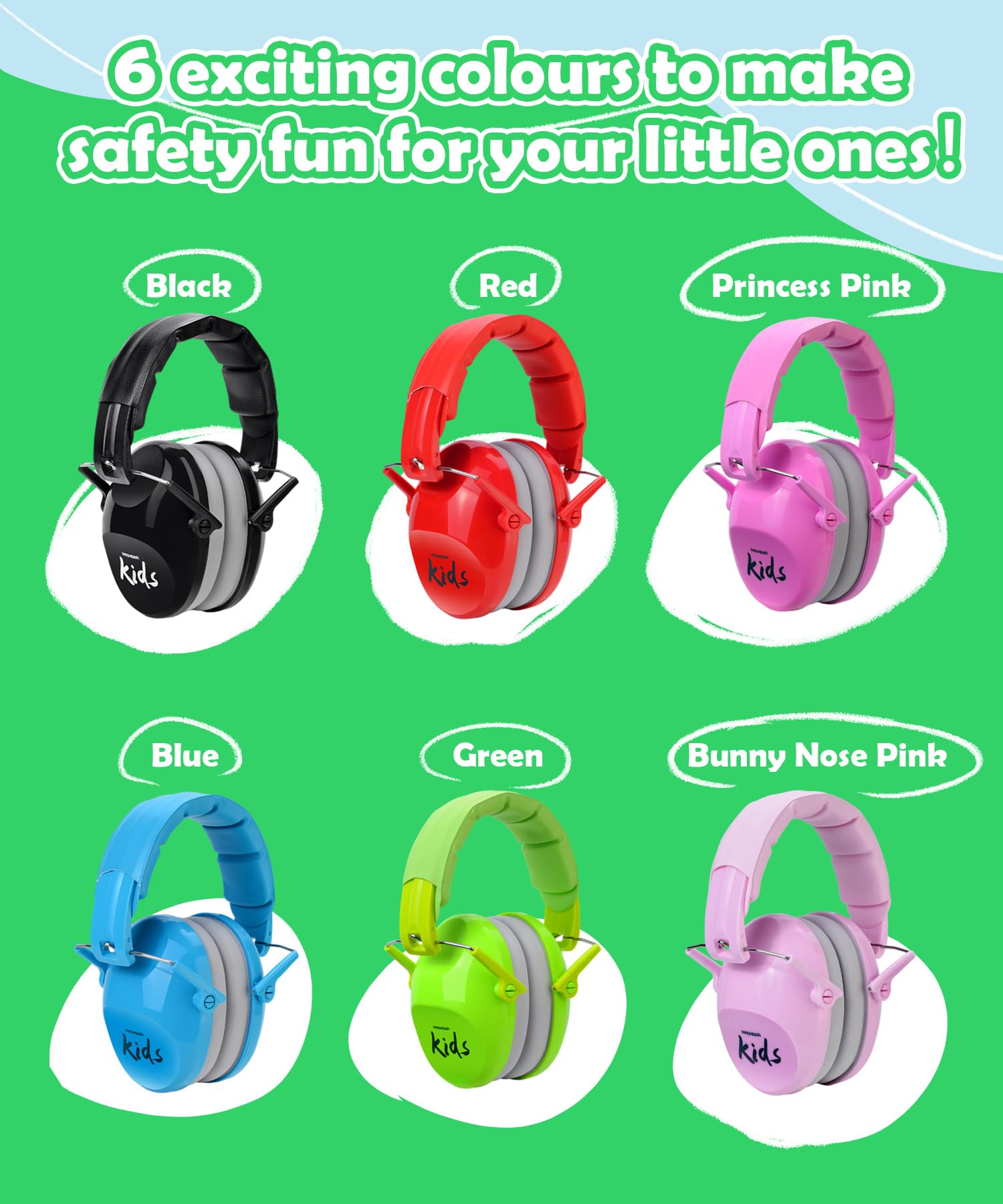 PROHEAR 032 2.0 autism-friendly earmuffs support sensory calm and concentration.