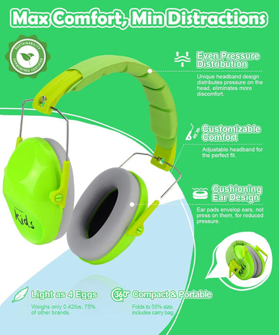 PROHEAR 032 2.0 durable kid headphones built to withstand active play.