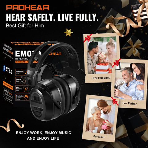 PROHEAR 039 soft ventilated earcups keep comfort during long wear