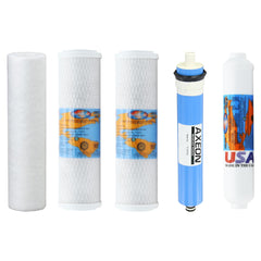 Proline Plus replacement kit showing ready-to-install RO components for improved taste and water quality
