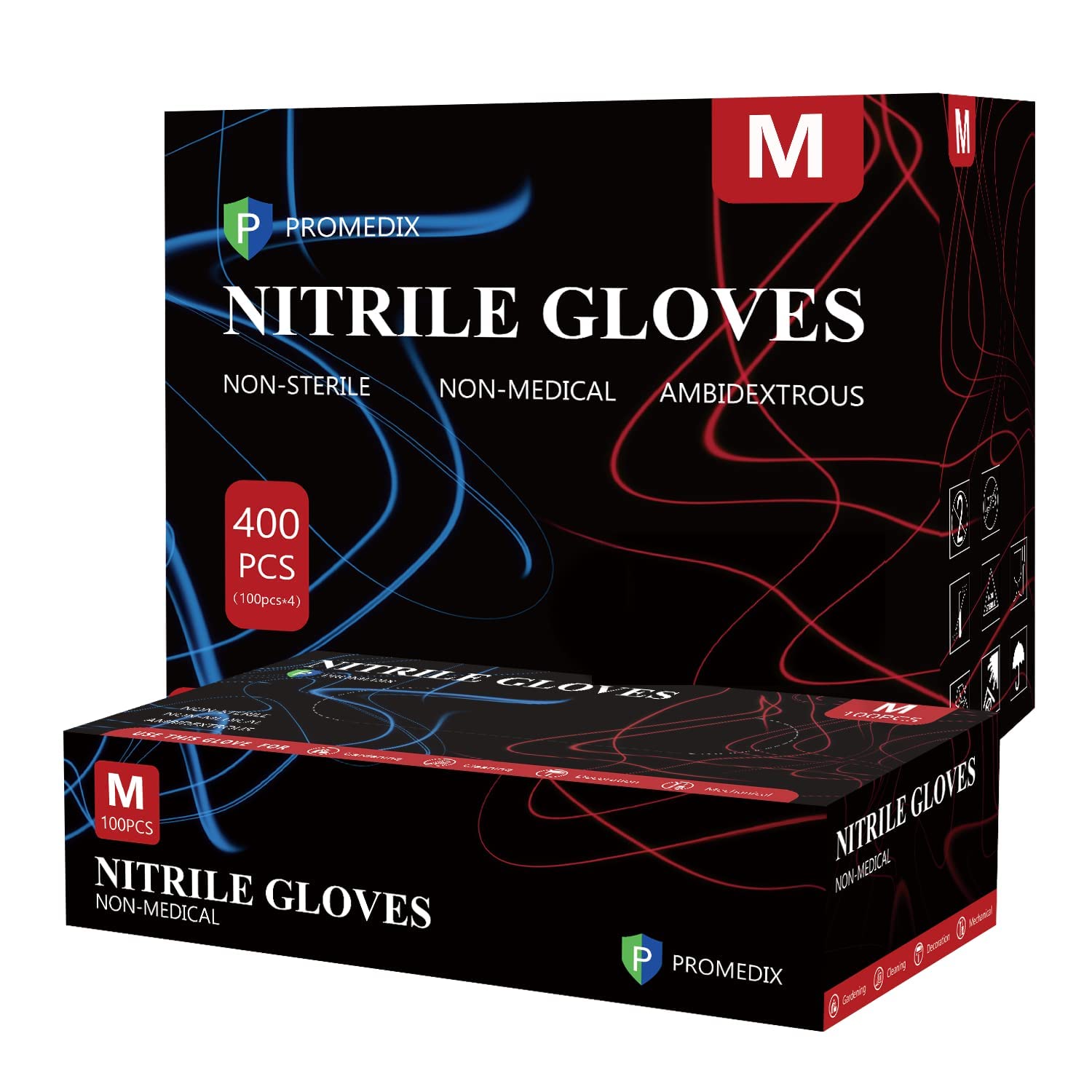 PROMEDIX P nitrile gloves box shot for reliable latex-free protection