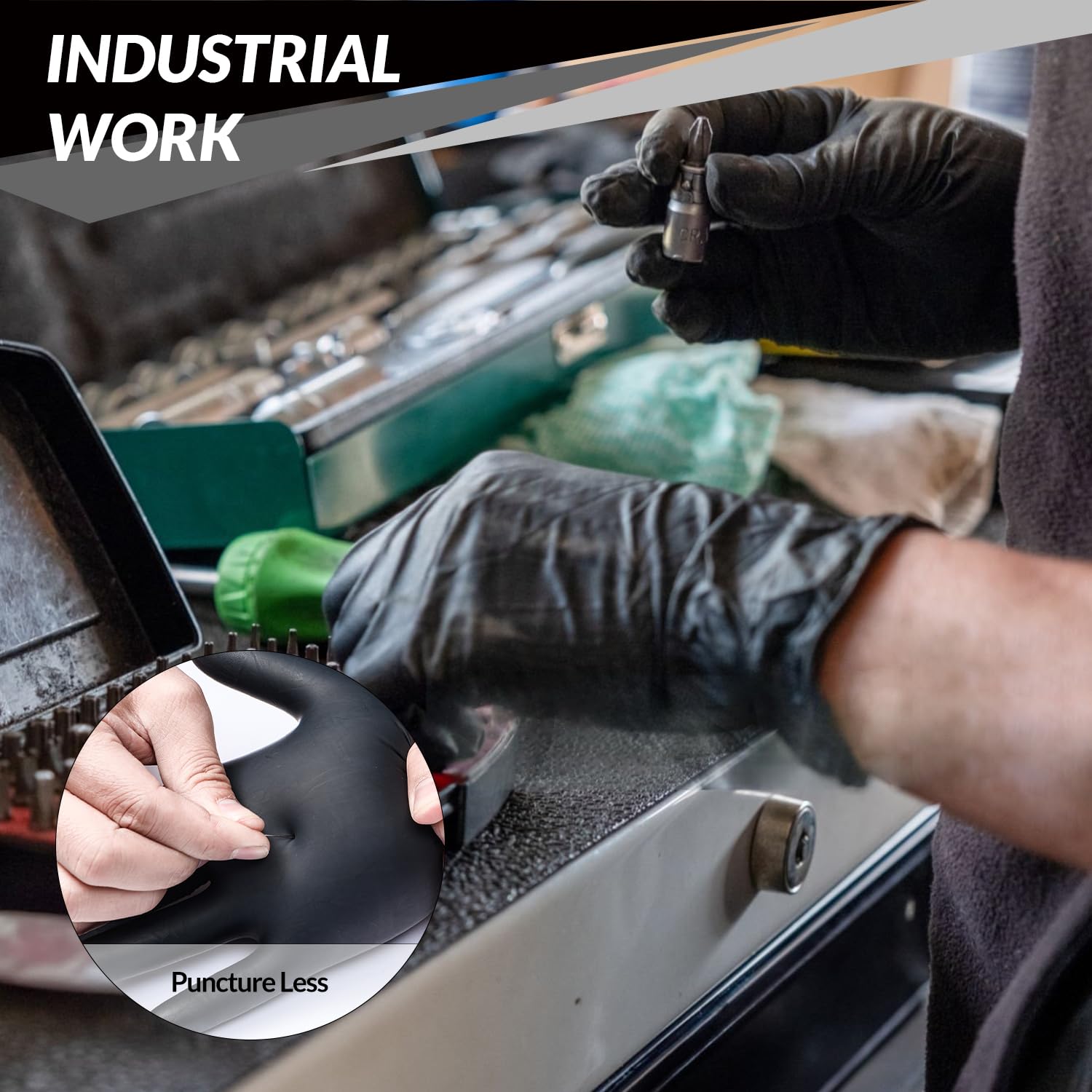 PromedixP latex-free nitrile gloves ideal for sensitive skin and allergy-conscious users.