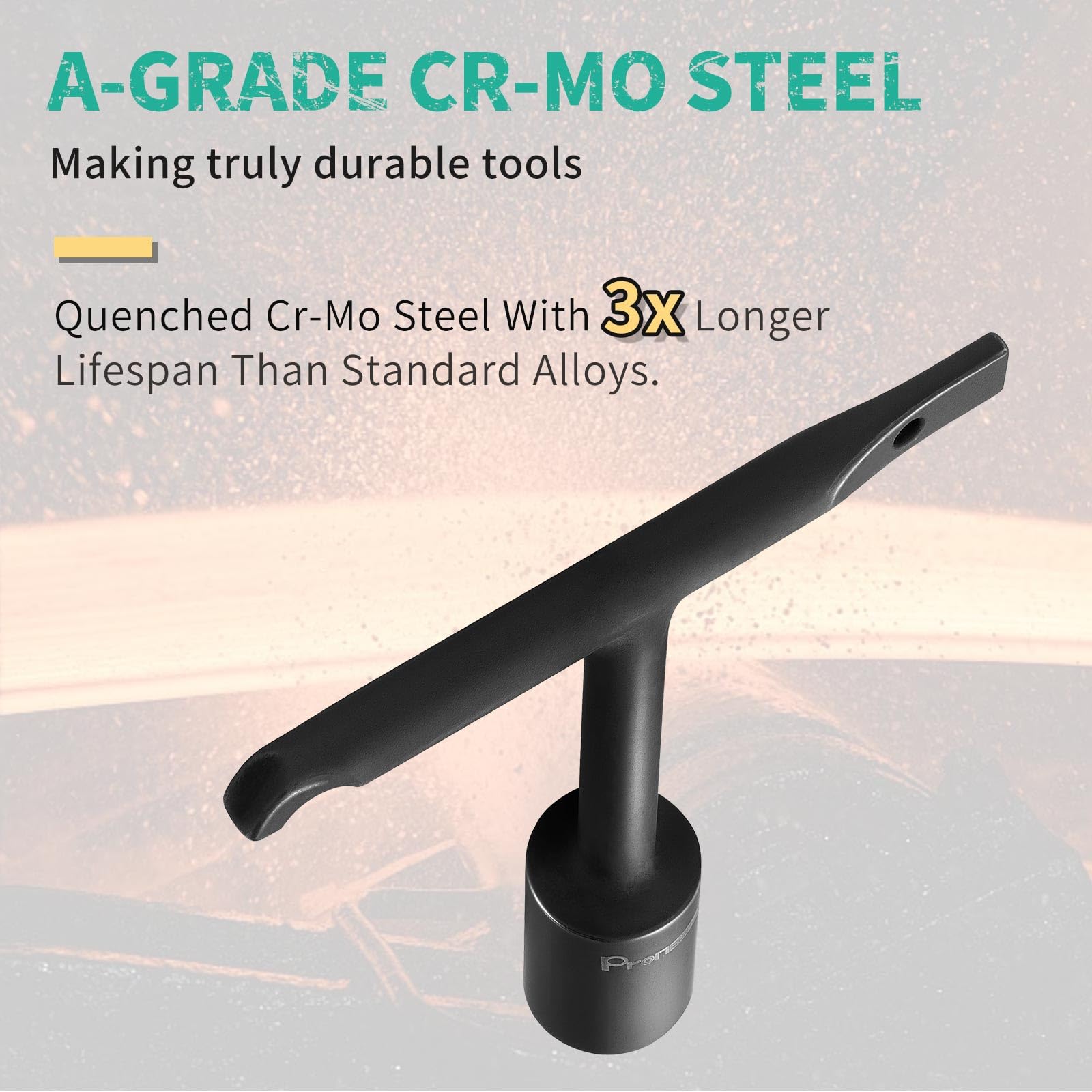 Pronese Penta Wrench ideal for meter-access covers and electrical cabinet bolts.