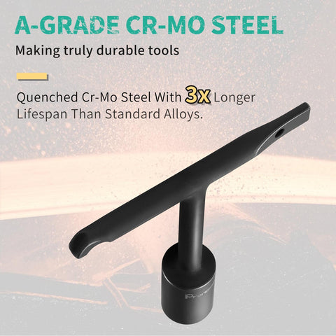 Pronese Penta Wrench ideal for meter-access covers and electrical cabinet bolts.