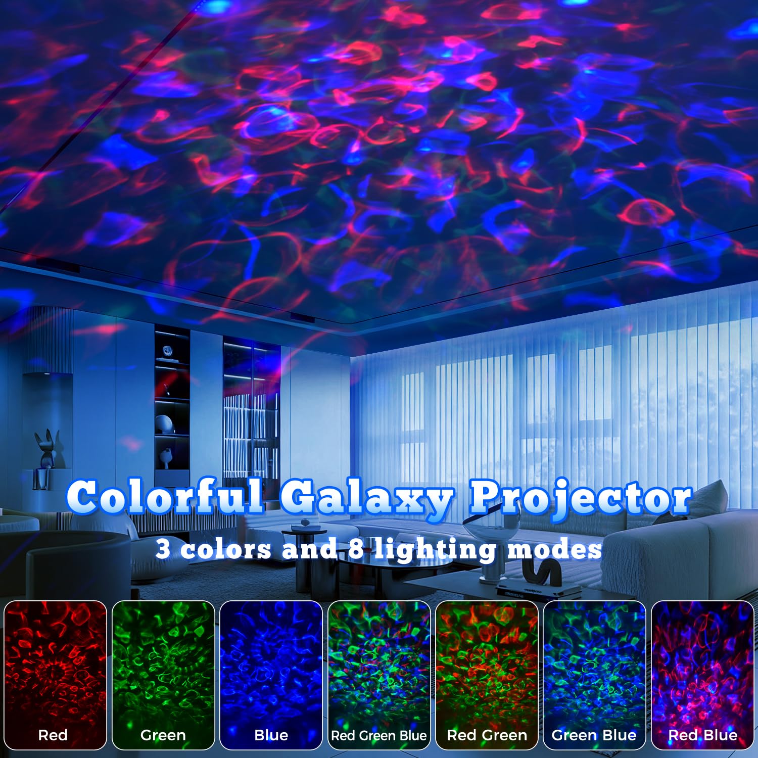Proran Galaxy Projector remote control for easy night lighting.