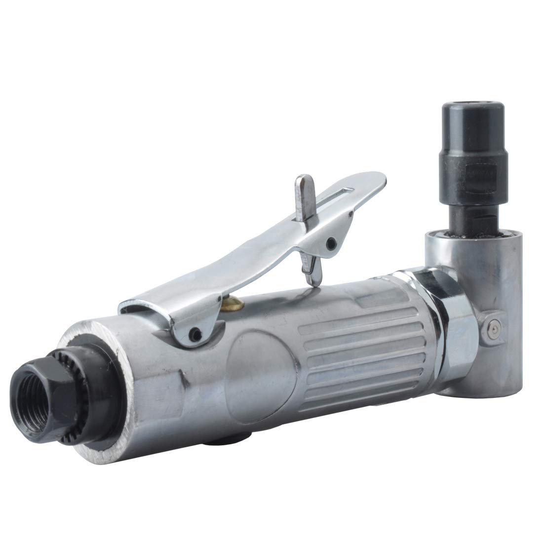 PROSHI rear-exhaust design keeps dust away from the operator.