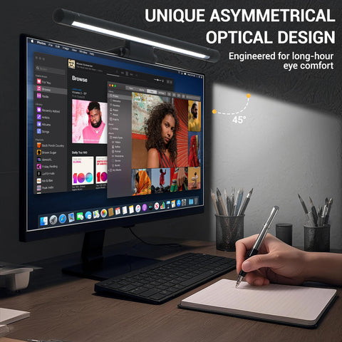 PROSmart Monitor Light Bar with 2700K-6500K hue options