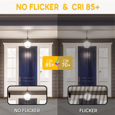 Prosperbiz 300W LED bulb in fixture delivers instant full brightness