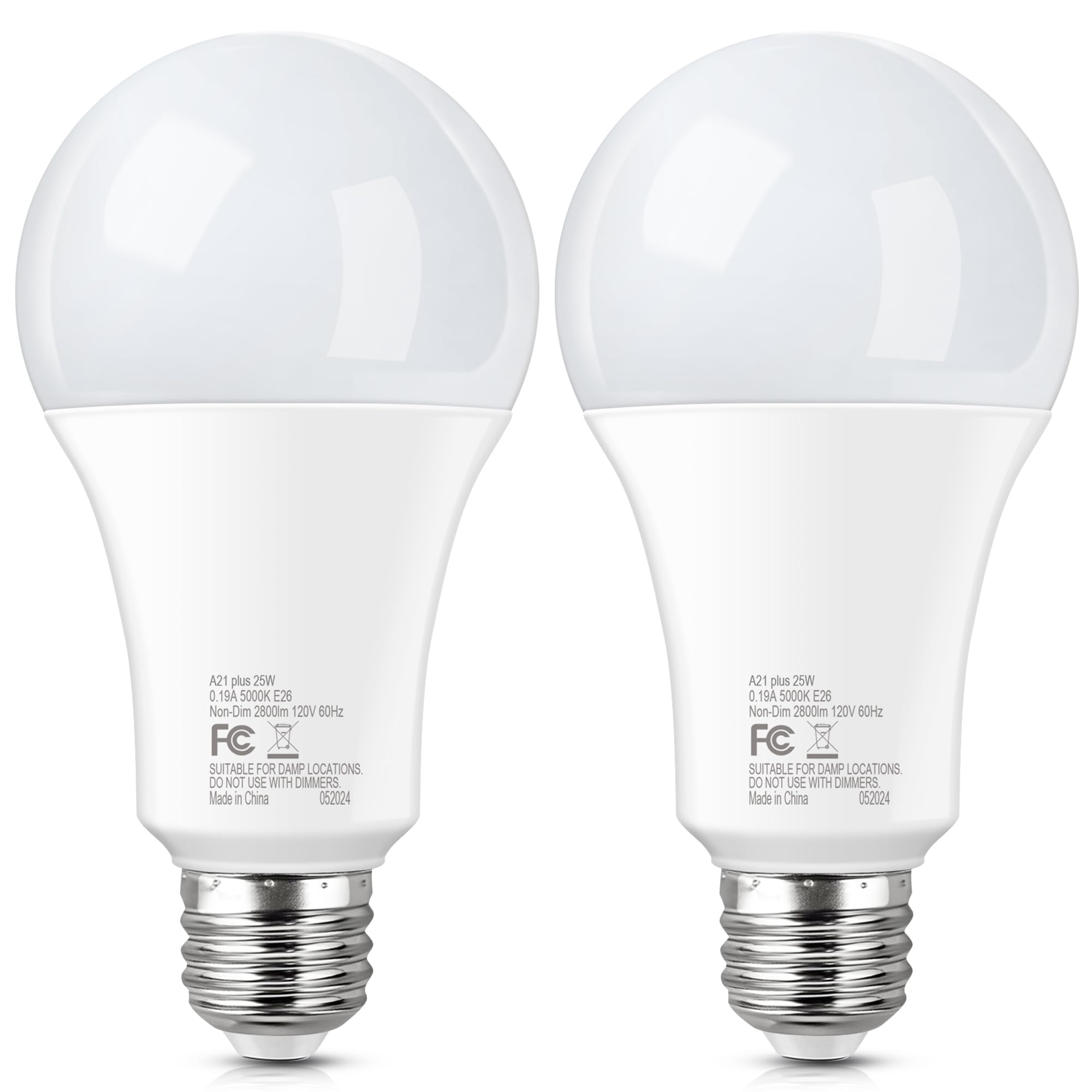 Prosperbiz LED bulb suitable for bathrooms, kitchens, and workspaces.