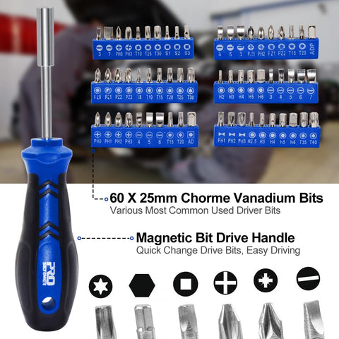 Prostormer ratchets in twelve-inch and three-eighth-inch sizes speed up projects.
