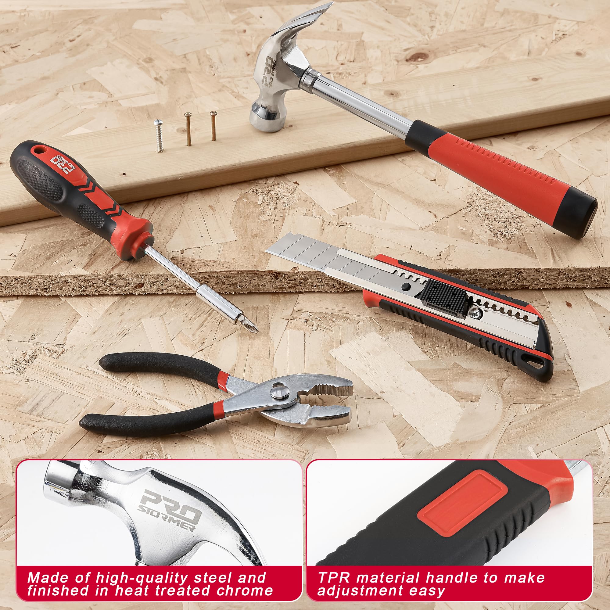 Prostormer slip joint pliers for versatile gripping