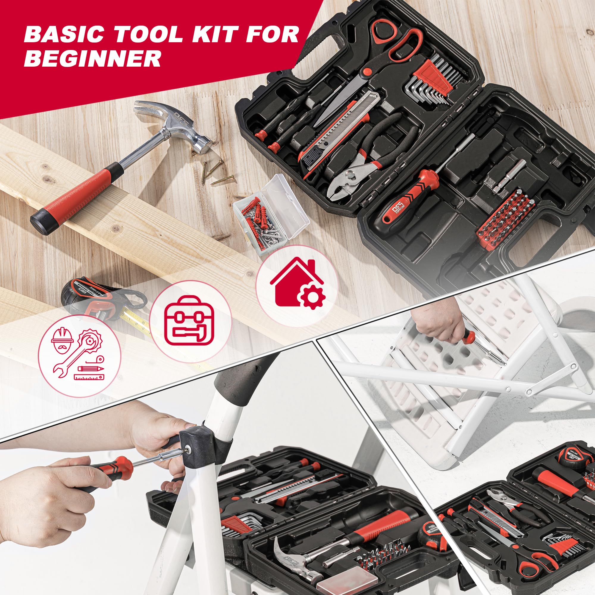 Prostormer utility knife and scissors for DIY tasks