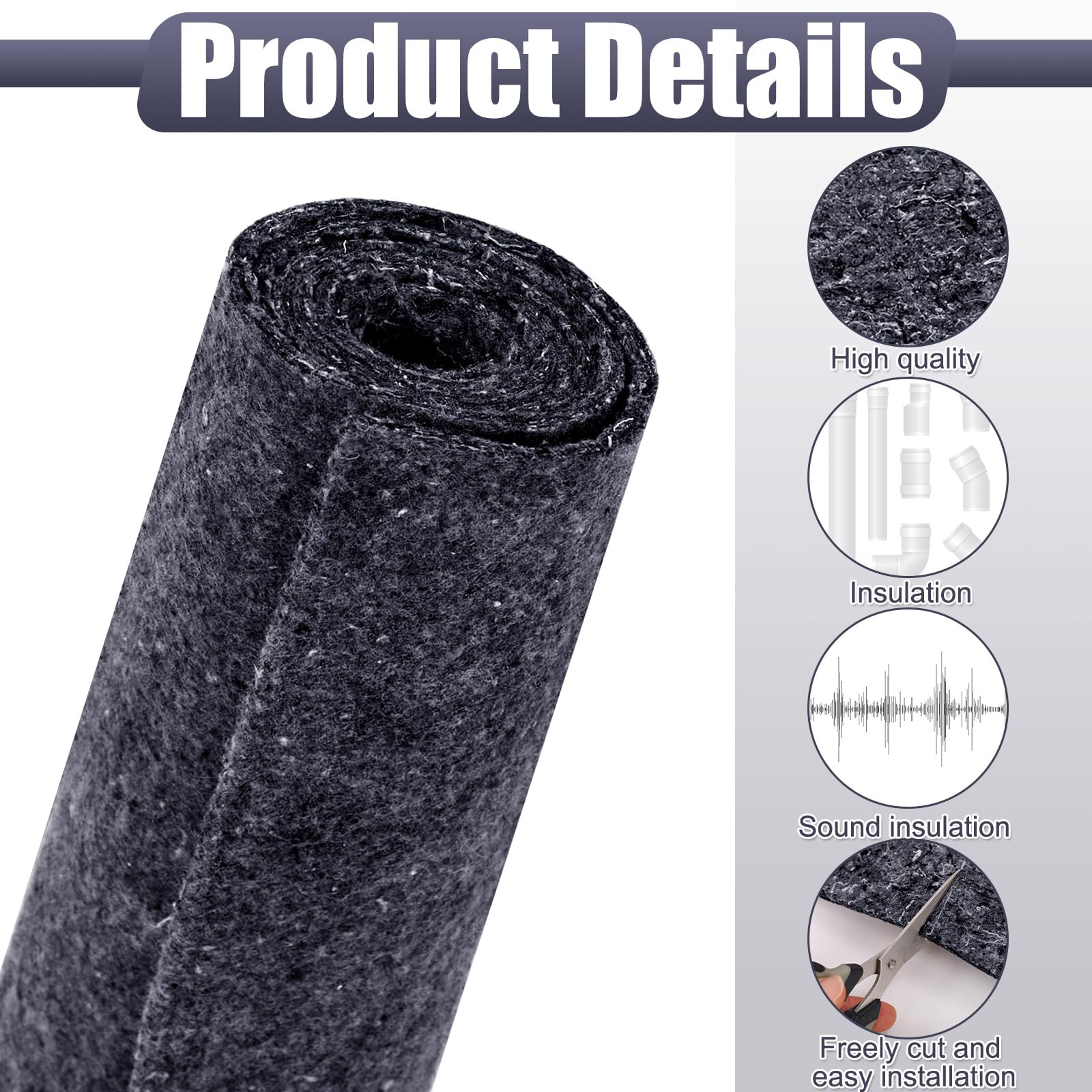 ProSuites blanket installed on ceiling enhances acoustic comfort