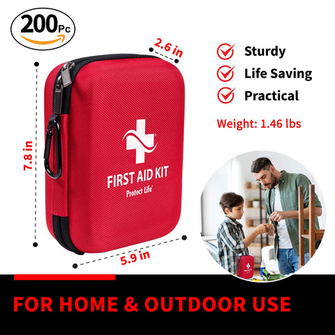 Protect Life Durable medical kit supports camping and biking adventures.