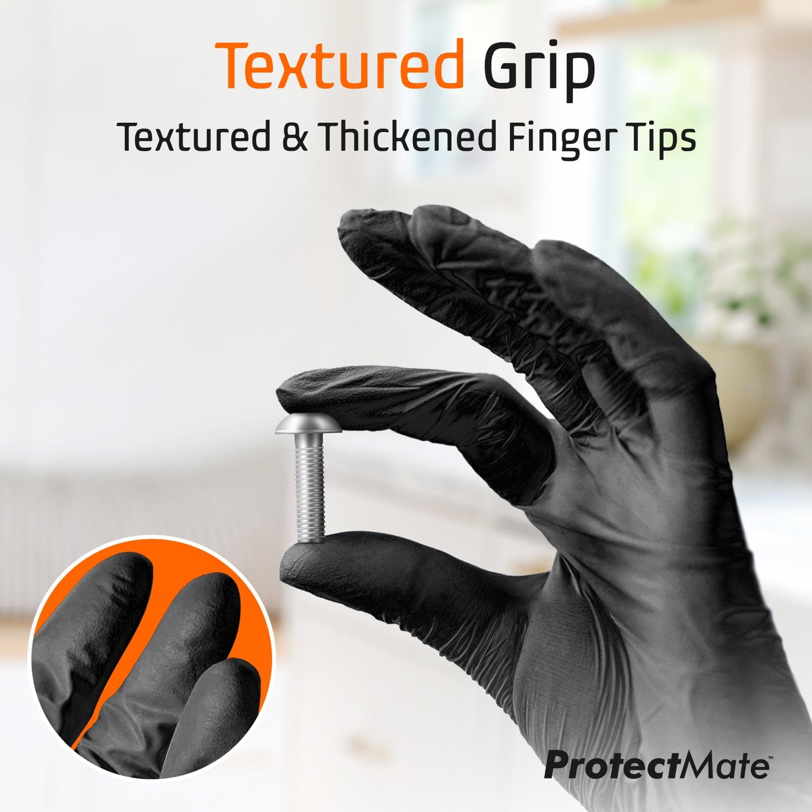 ProtectMate puncture-resistant nitrile gloves for tough tasks