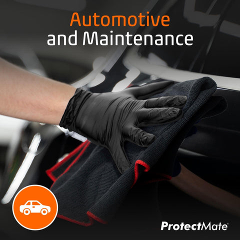 ProtectMate rolled-beaded cuff gloves preventing drips and enhancing comfort