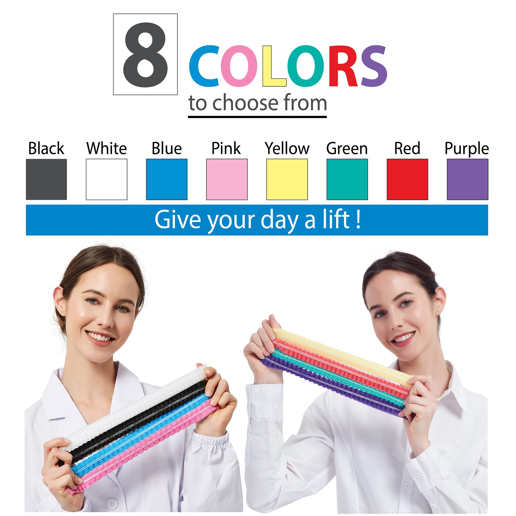 ProtectX non-woven polypropylene fabric keeps hair contained with a lint-free profile.