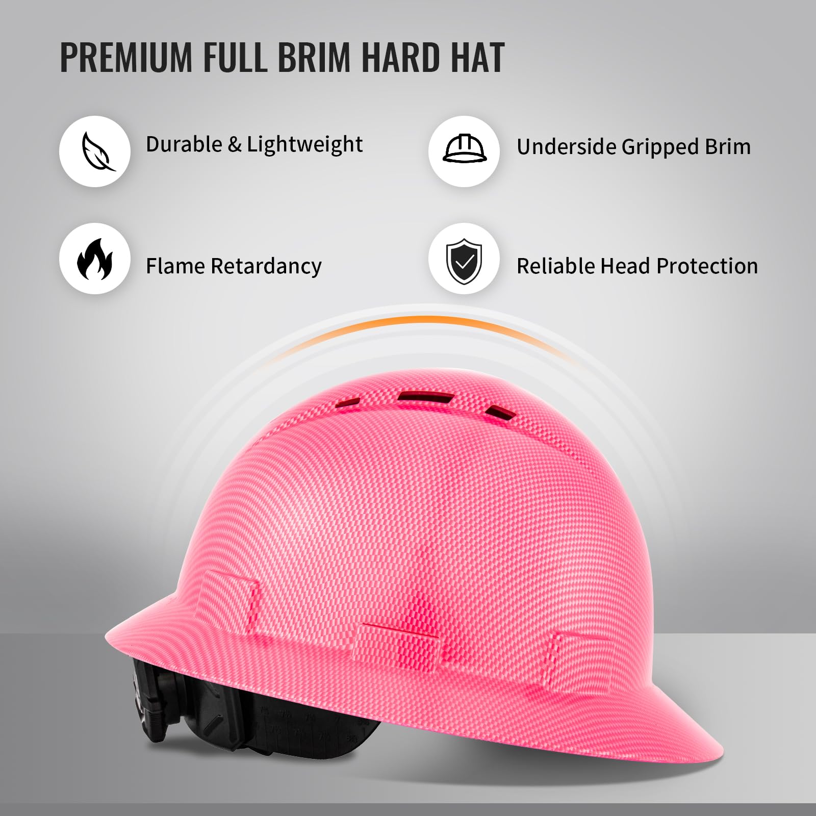 ProtectX six-point suspension ensures a secure, all-day comfortable fit.