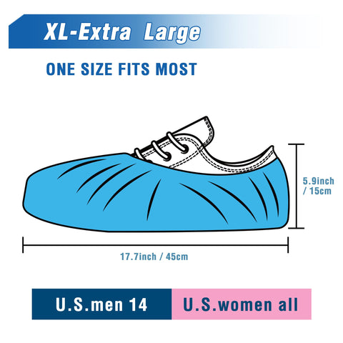 ProtectX XL easy-on-off shoe covers speed up changing during shifts.